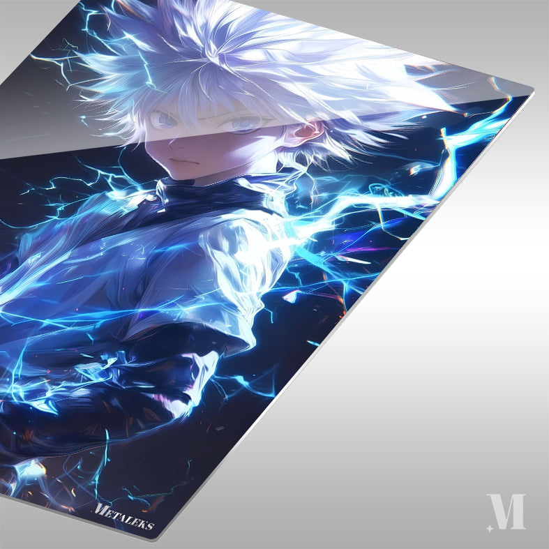 Killua Zoldyck Lightning Blue Hunter X Hunter