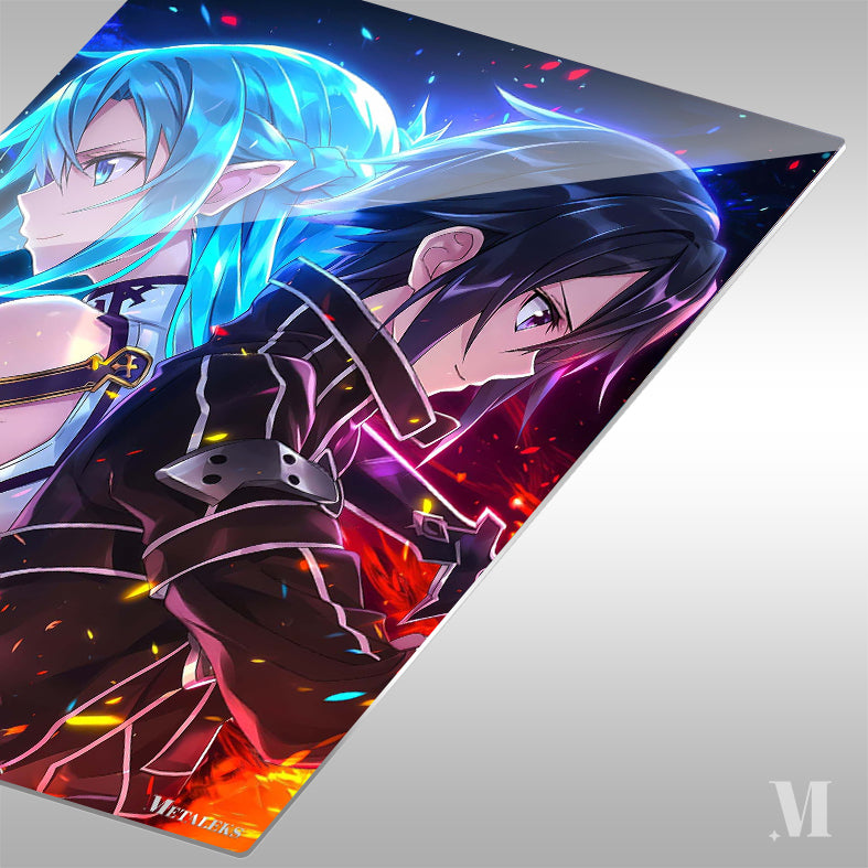 Kirito and Asuna - Sword art online