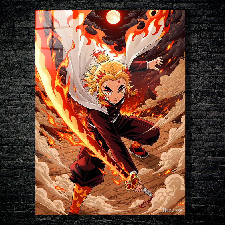 Kyojuro Rengoku Demon Slayer A0717