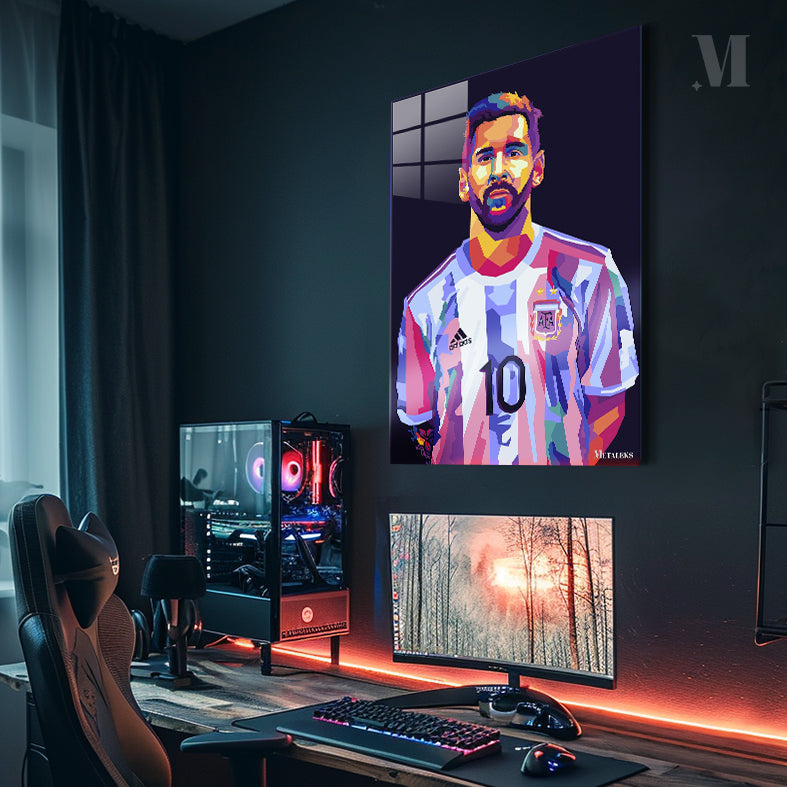 Leo Messi In Wpap style