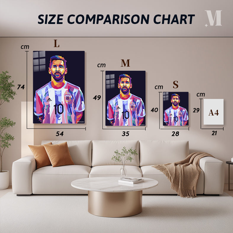 Leo Messi In Wpap style