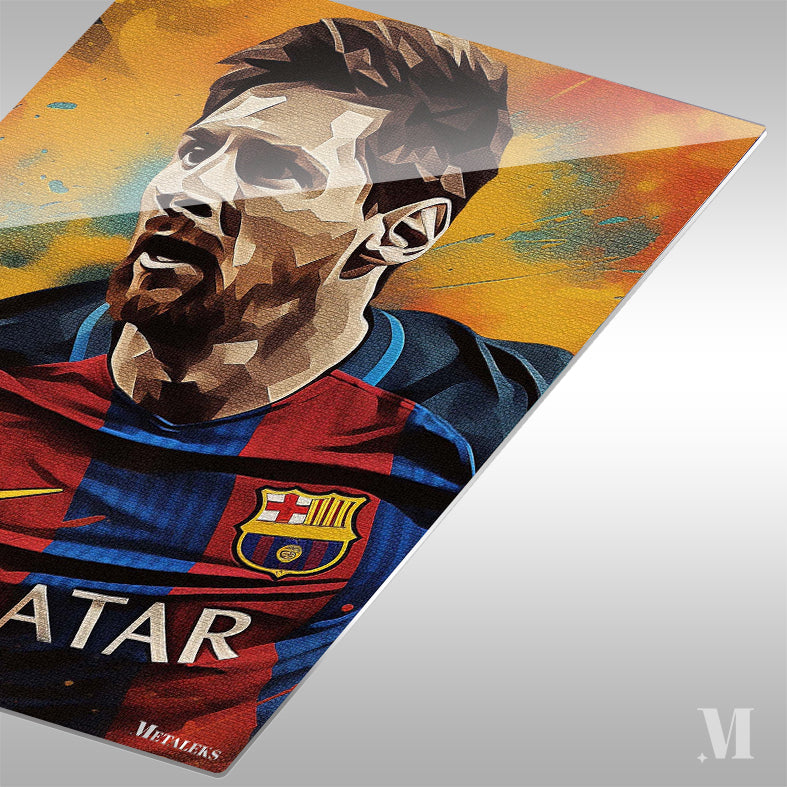 Lionel Messi Colorful