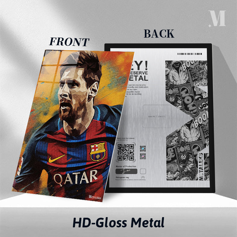 Lionel Messi Colorful