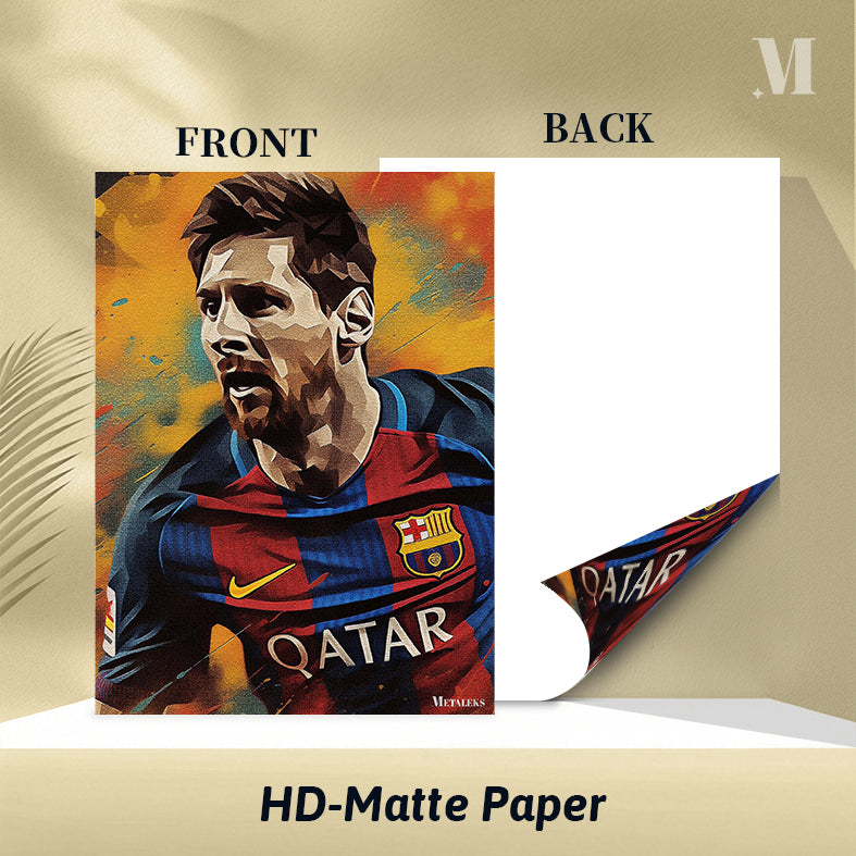Lionel Messi Colorful