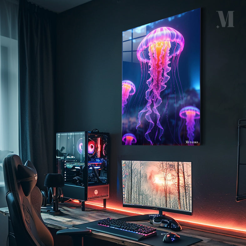 Luminous jellyfish