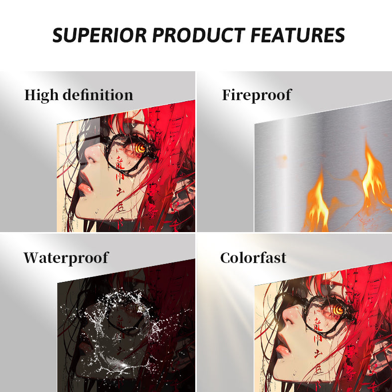 Makima Glasses Poster