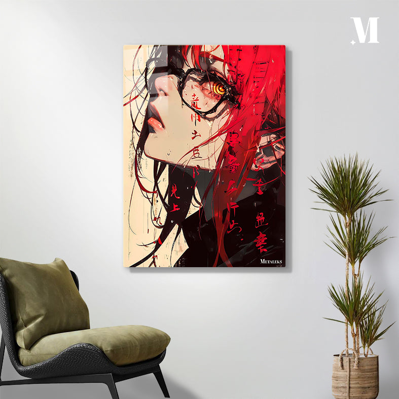 Makima Glasses Poster