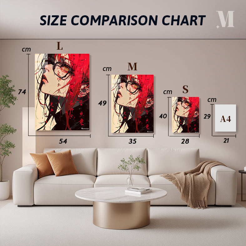 Makima Glasses Poster