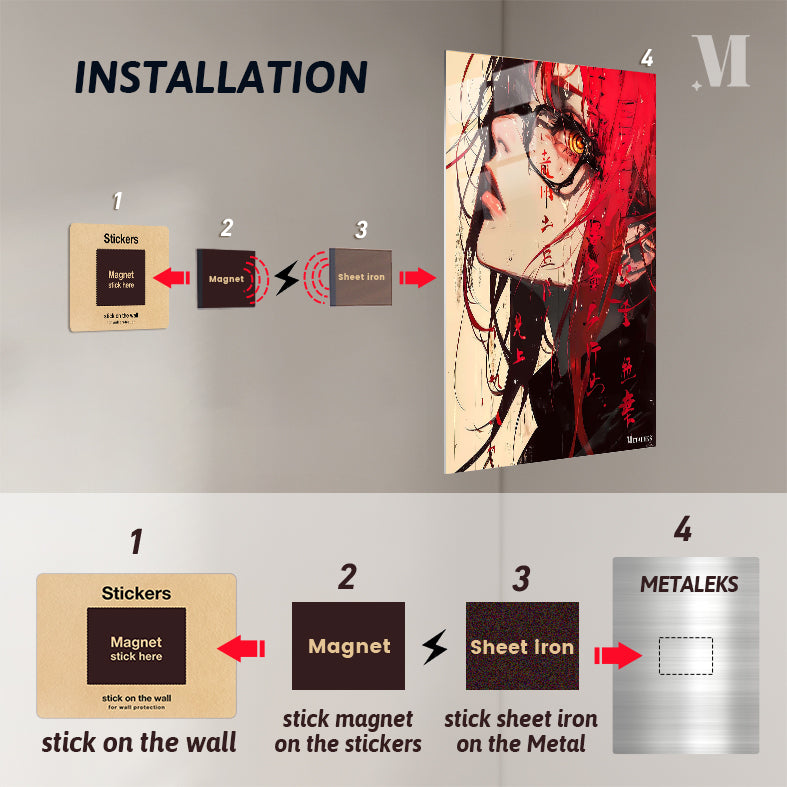 Makima Glasses Poster