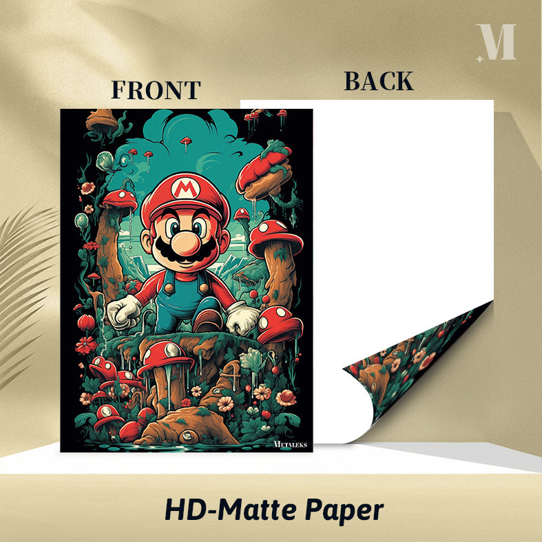 Mario on Mushroom Island