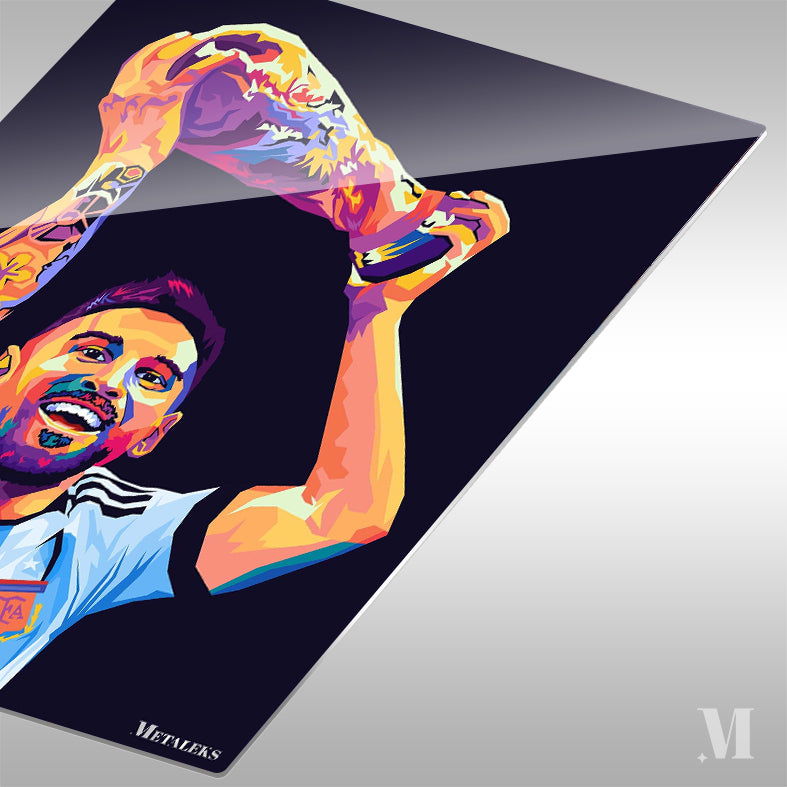 Messi In Wpap Style