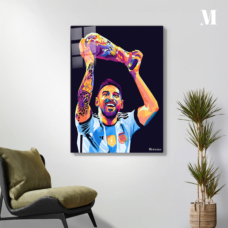 Messi In Wpap Style