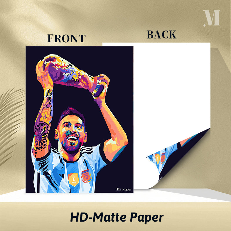 Messi In Wpap Style