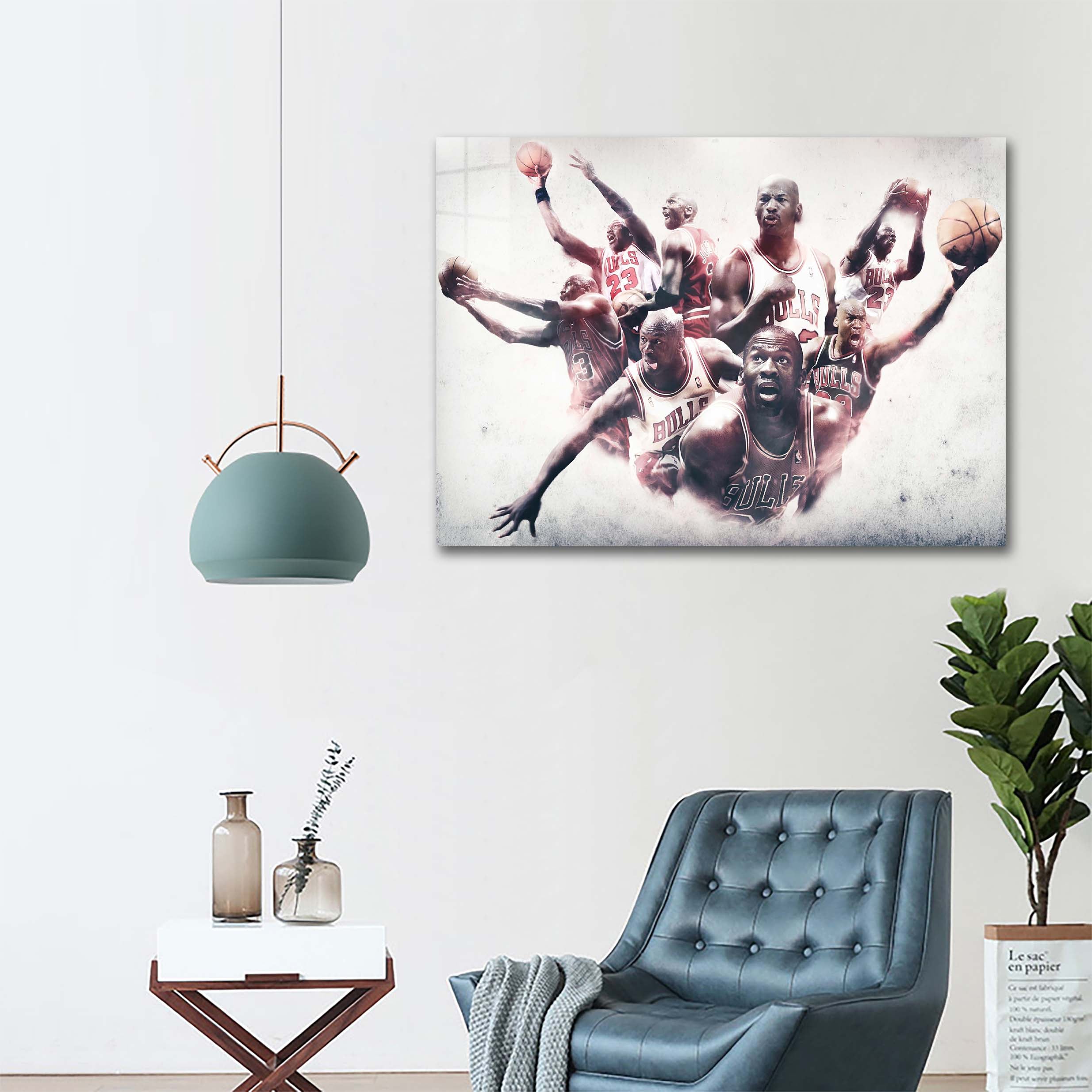 Michael Jordan Watercolor art