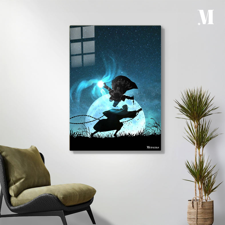 Minato vs Obito(Minimalist Art)
