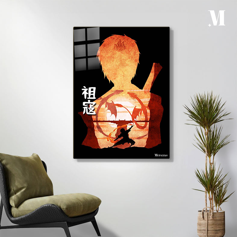 Minimalist SIlhouette Zuko 3