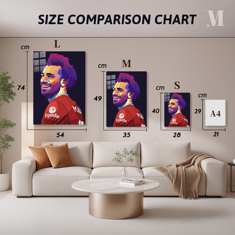 Mohamed Salah Wpap Pop Style