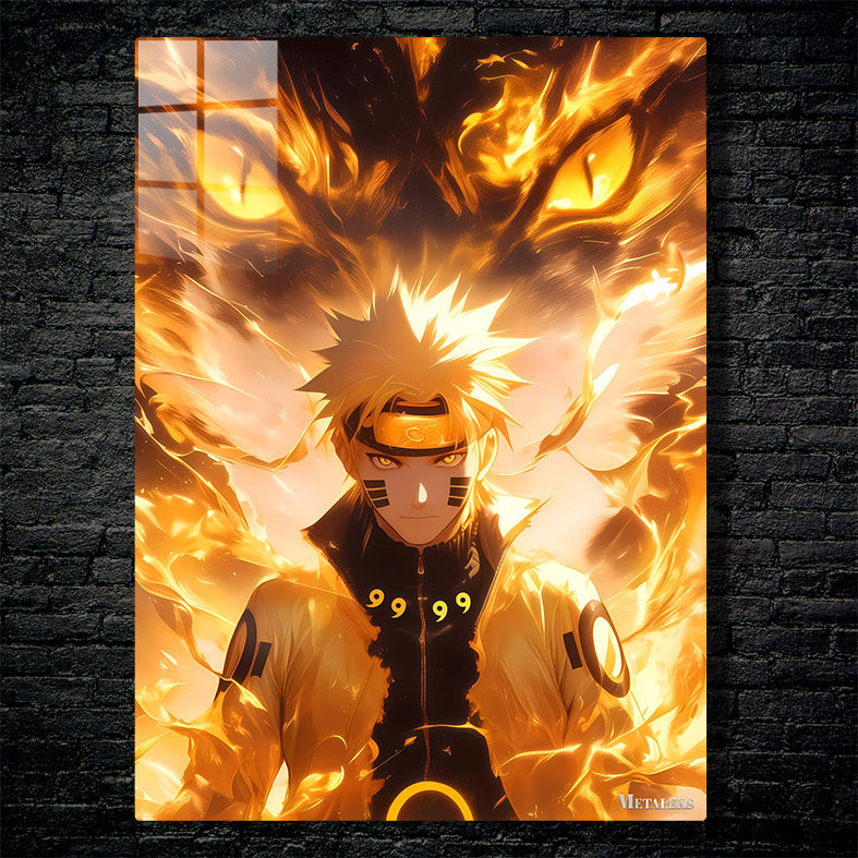 Naruto And Kurama Sage Mode Anime Naruto
