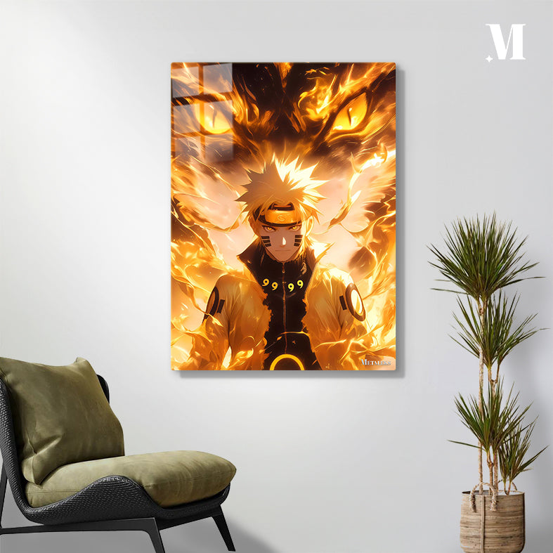 Naruto And Kurama Sage Mode Anime Naruto