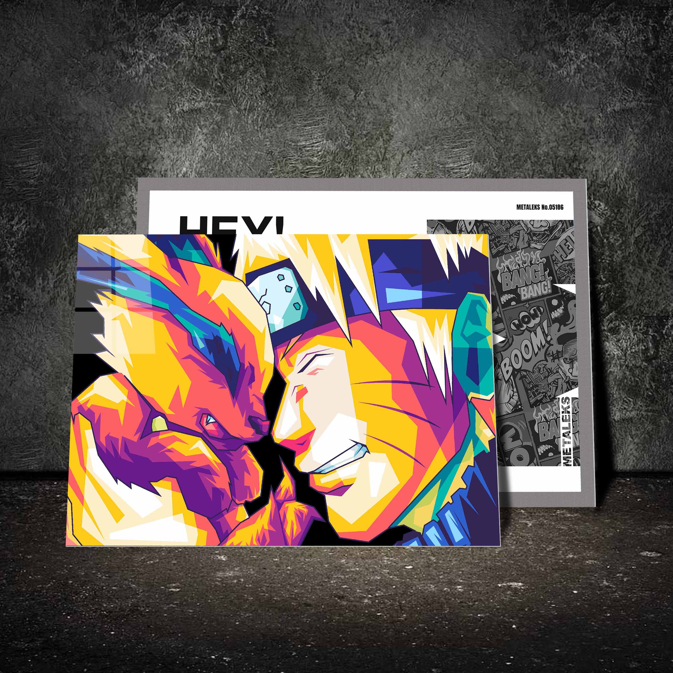 Naruto and Kurama wpap