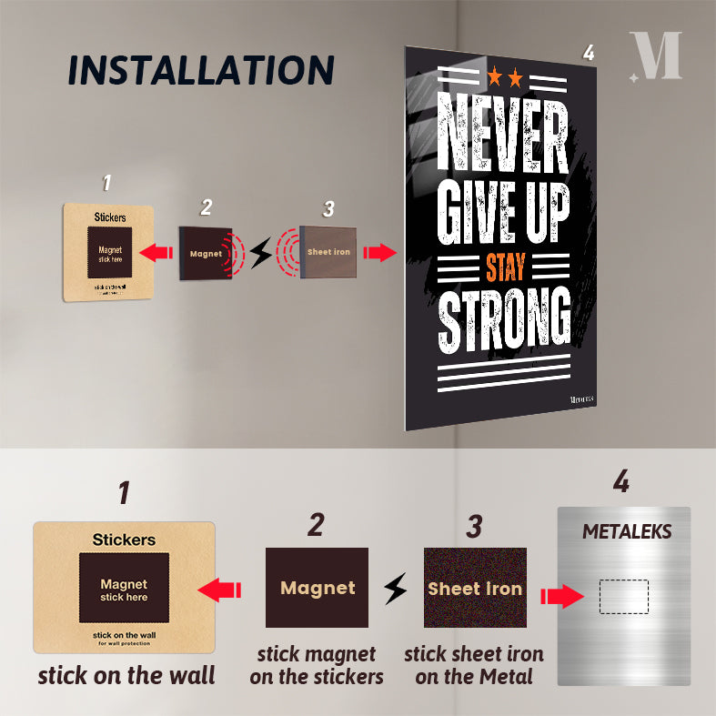 Never Give Up Stay Strong