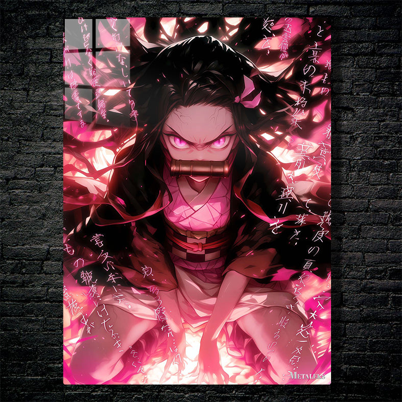Nezuko Kamado Angry Demon Slayer