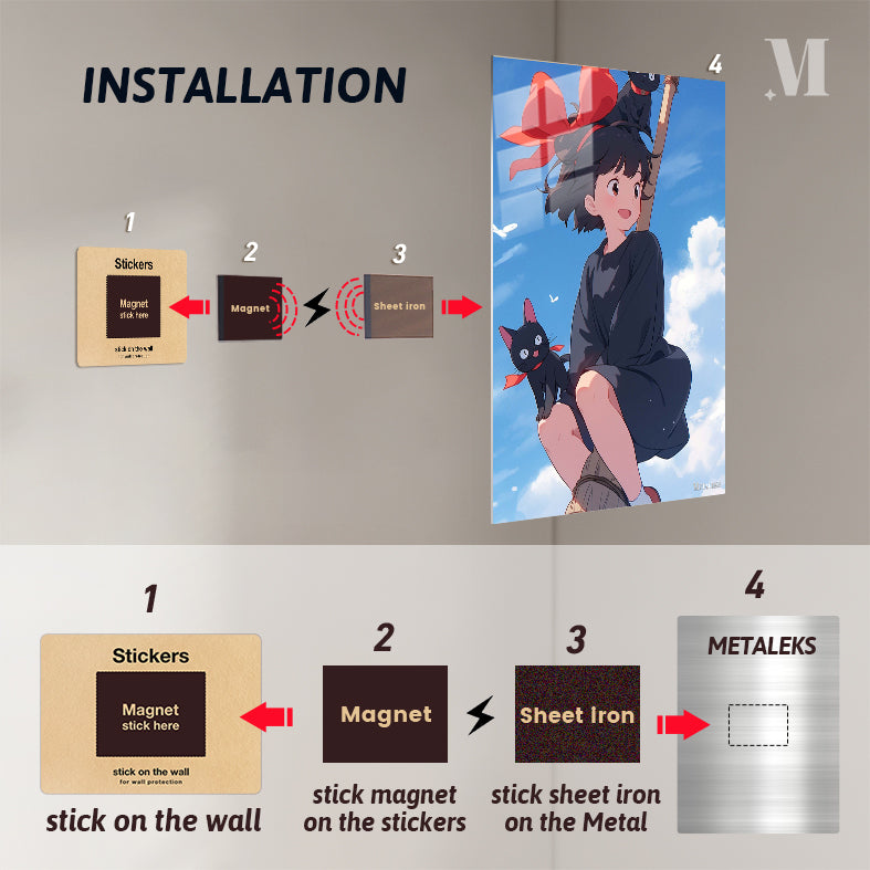 Parcel and Broomstick Kiki's Express Delivery Magic