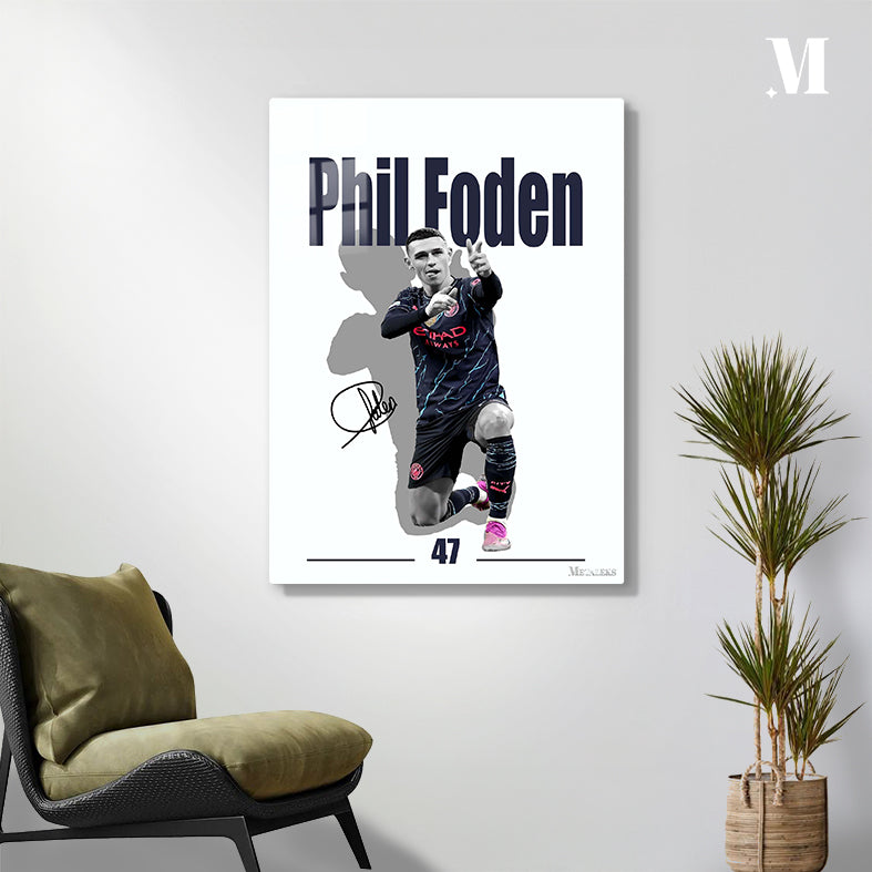 Phil Foden Minimalist
