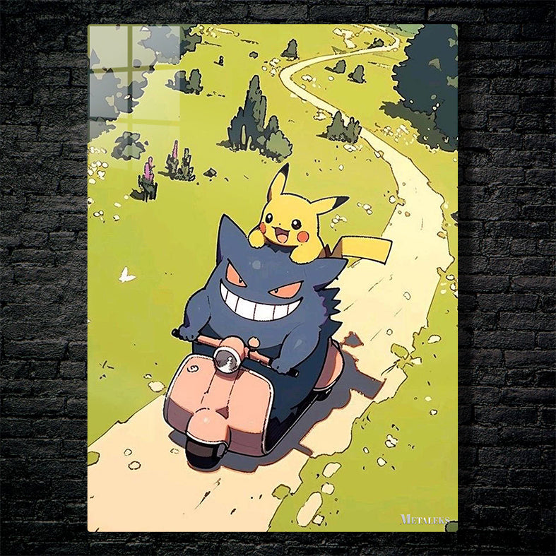 Pikachu Pokemon Gengar Pokemon D0801-25