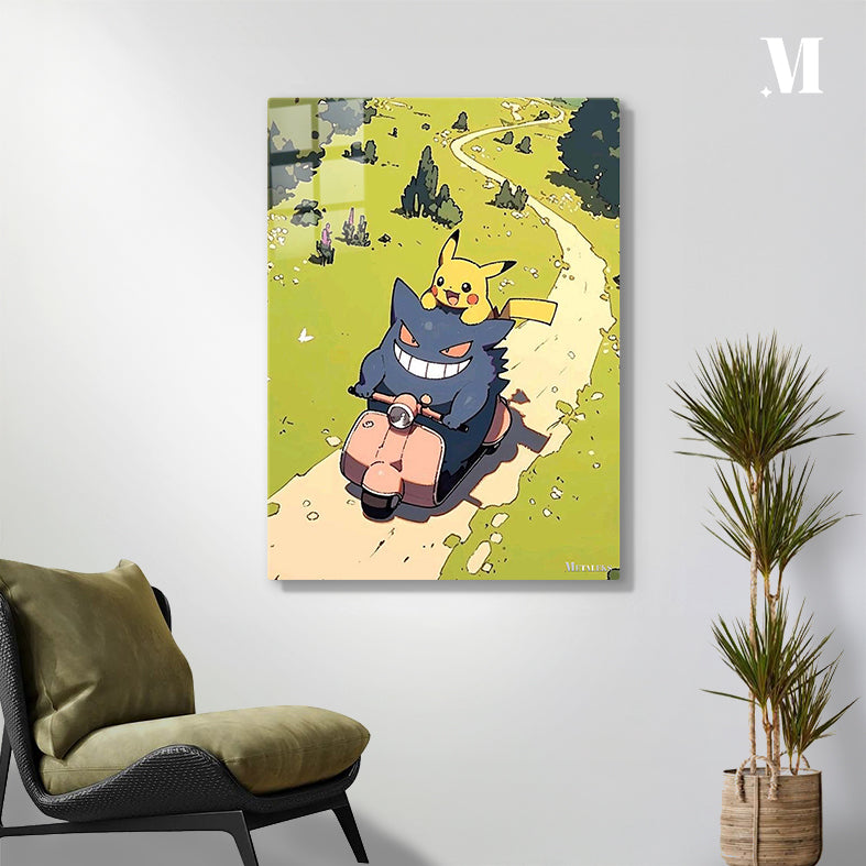 Pikachu Pokemon Gengar Pokemon D0801-25