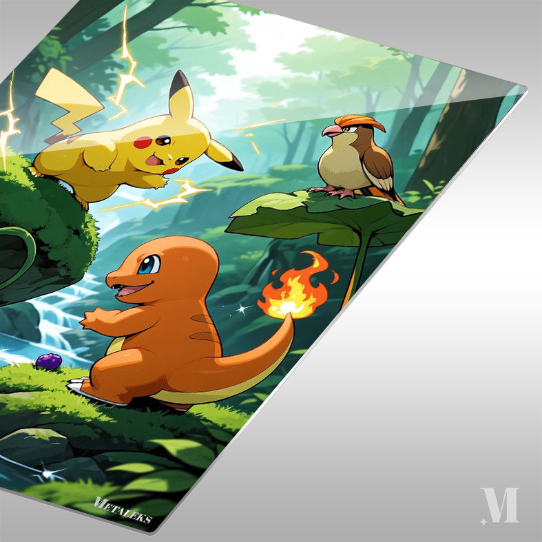 Pikachu Pokemon Pidgeotto Bulbasaur Charmander D0801-25