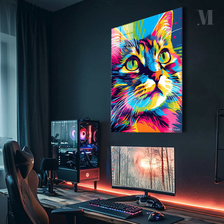 Popart Cat