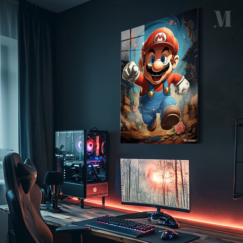 Running Mario