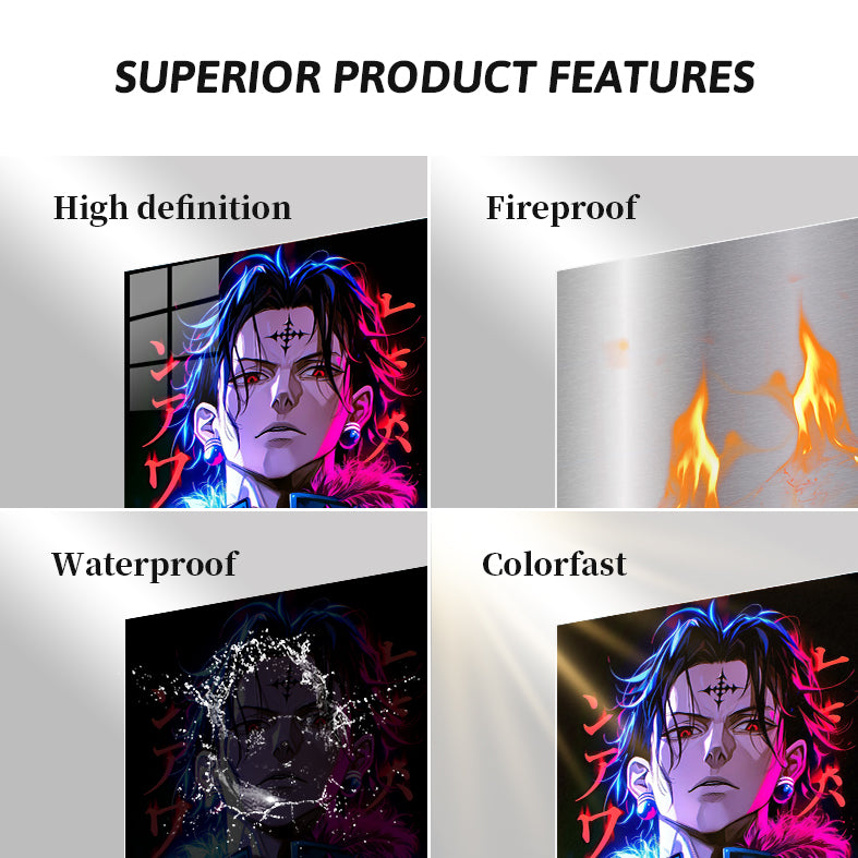 S0081 Chrollo Lucifer Neon Effect Hunter x Hunter