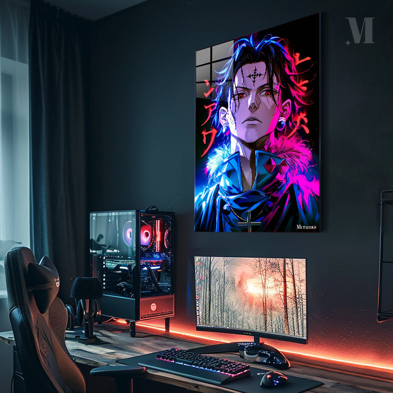 S0081 Chrollo Lucifer Neon Effect Hunter x Hunter