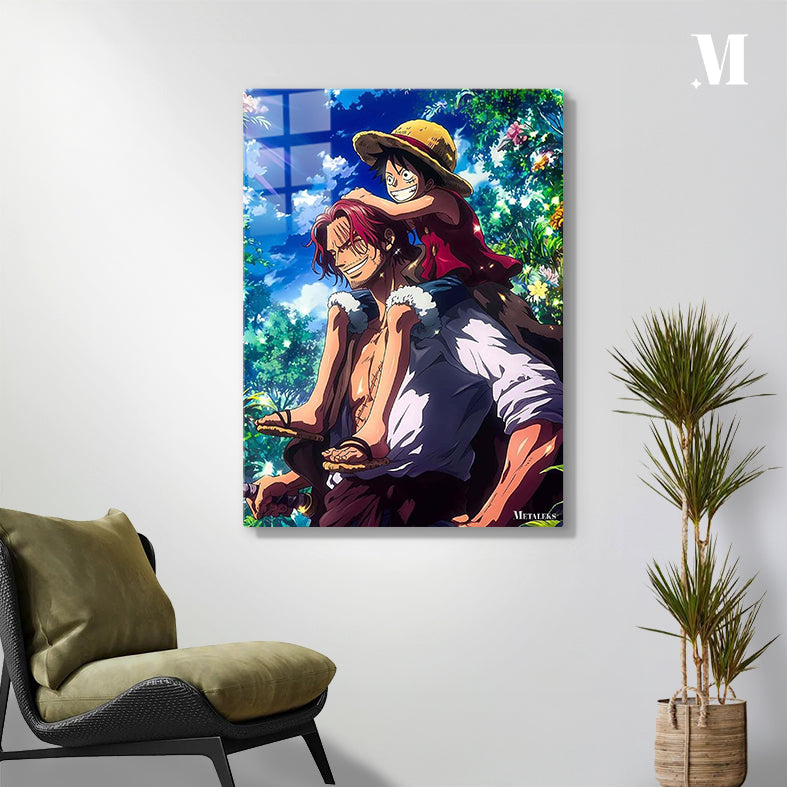 Shanks Luffy One Piece A0717