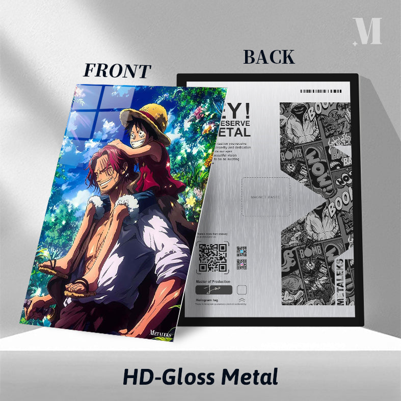 Shanks Luffy One Piece A0717