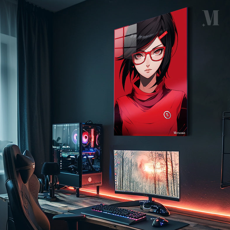 Sharingan Heiress Sarada's Path to Ninja Mastery