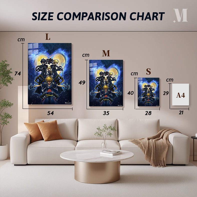 Sora - Kingdom Hearts art print H0729-25