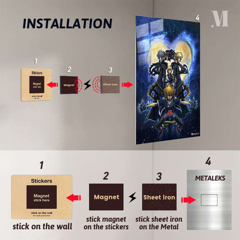 Sora - Kingdom Hearts art print H0729-25