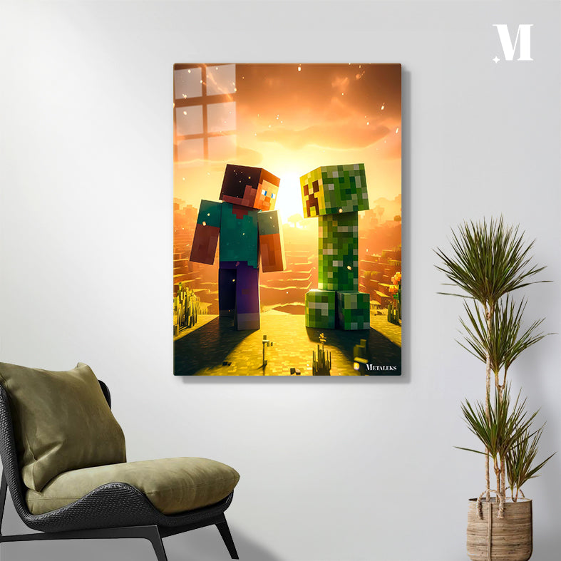Steve And Creeper