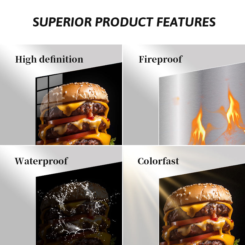 TRIPLE CHEESE BURGER