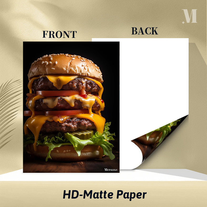 TRIPLE CHEESE BURGER