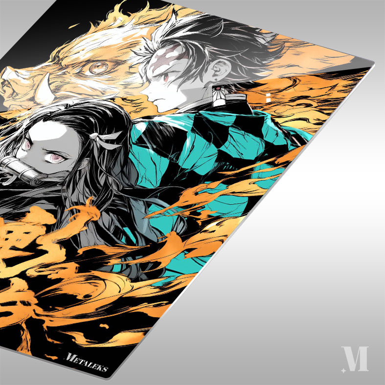 Tanjiro, Nezukao And Inosuke Demon Slayer