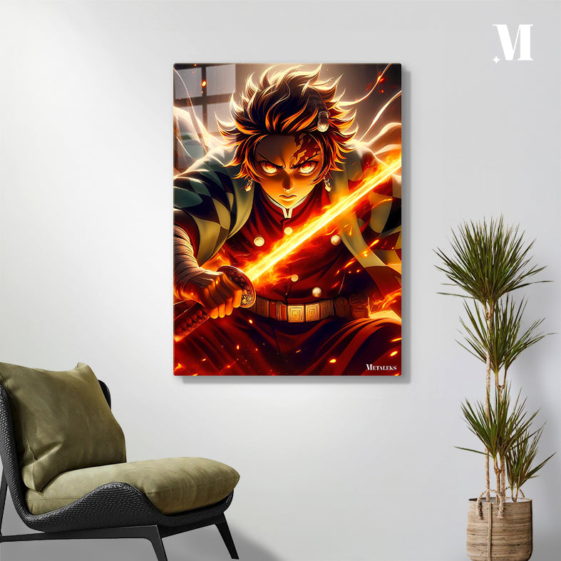 Tanjiro fire sword