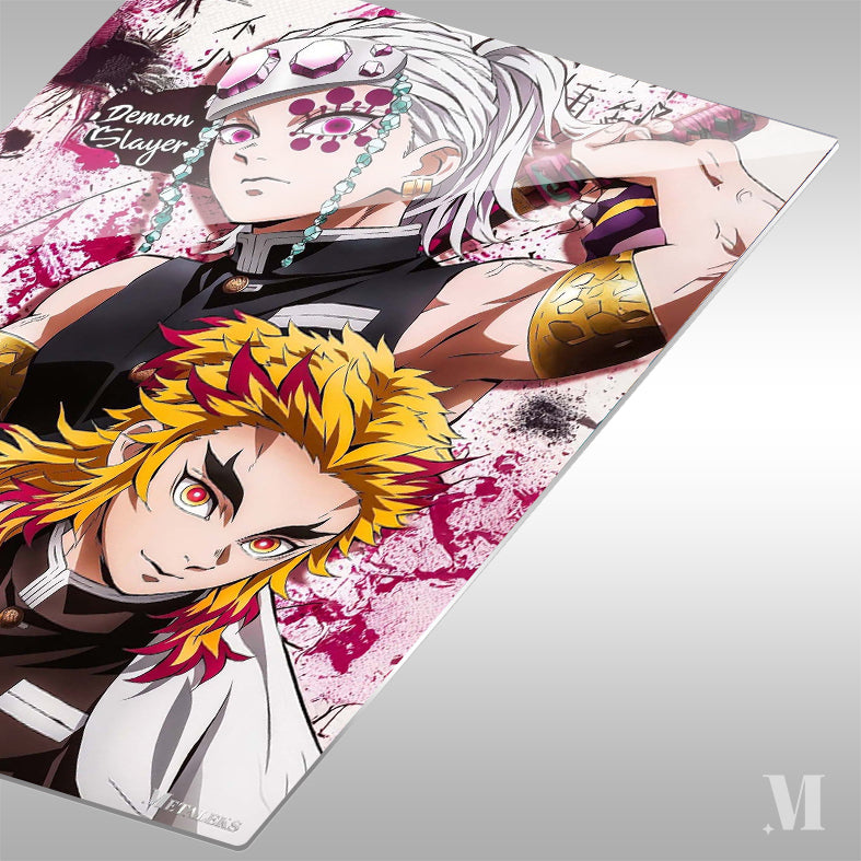 Tengen Uzui Kyojuro Rengoku Demon Slayer A0717
