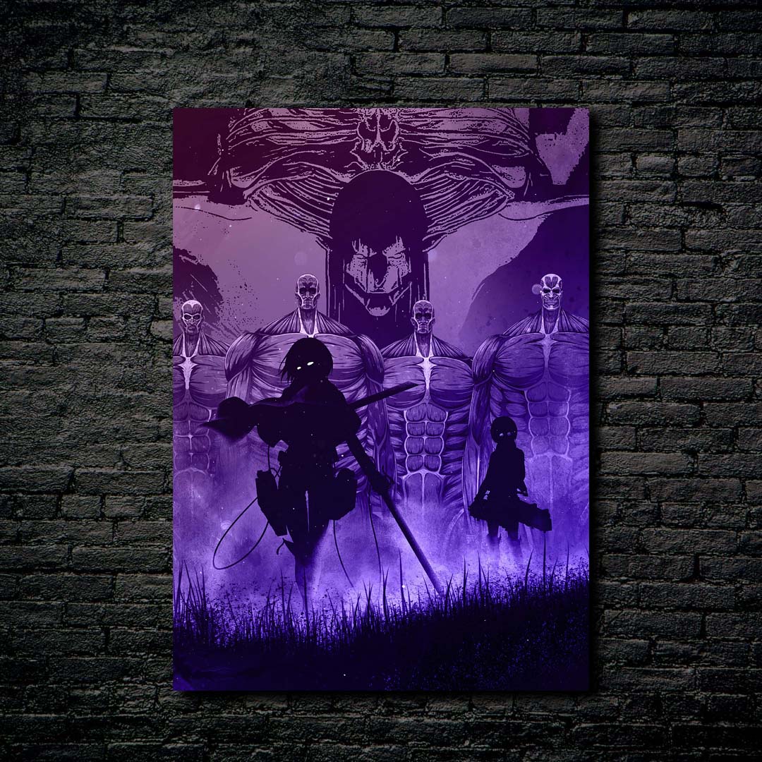 Titan Rumbling Mikasa Attack Shadow