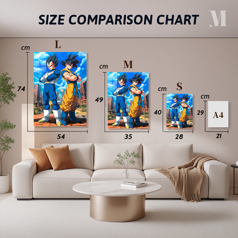 Vegeta Goku Dragon Ball A0724