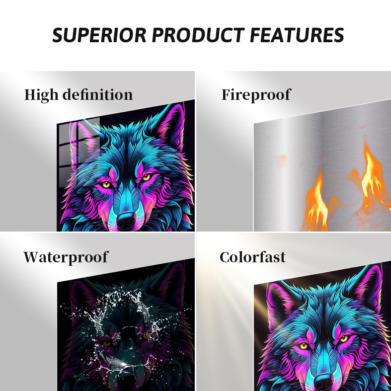 Wolf neon