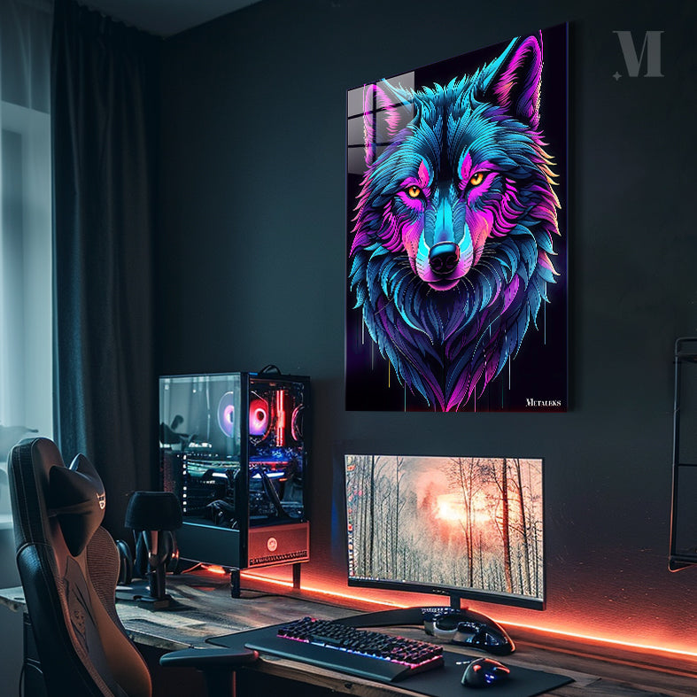 Wolf neon